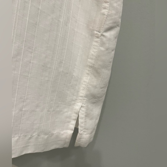 Men’s Caribbean Solid Short Sleeve Woven Camp Shirt Size XXL - Picture 7 of 8